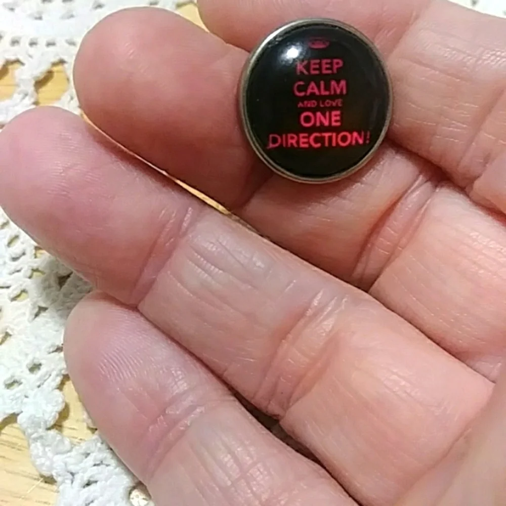 K-Pop Snap Buttons 1D with snap bracelet